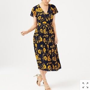 J. Crew Factory Sunflower Dress - EUC